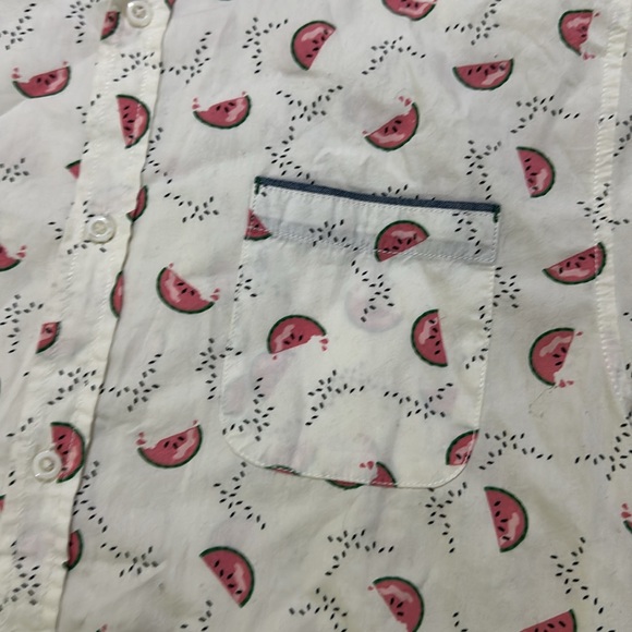 Good Vibes By Drill Slim Fit watermelon Shirt size large - Picture 3 of 5